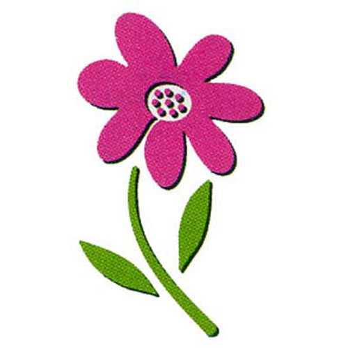 93818 Ezcut Embossing Plate Flower