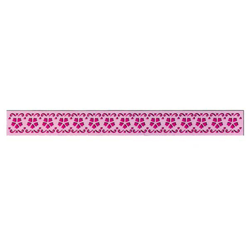 93829 Ezcut Embossing Plate Boarder Lace