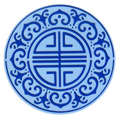 93846 Ezcut Embossing Plate Round Pattern