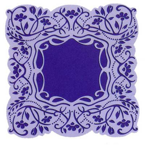93847 Ezcut Embossing Plate Pattern