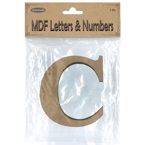 93902 Mdf Letter C 105mm