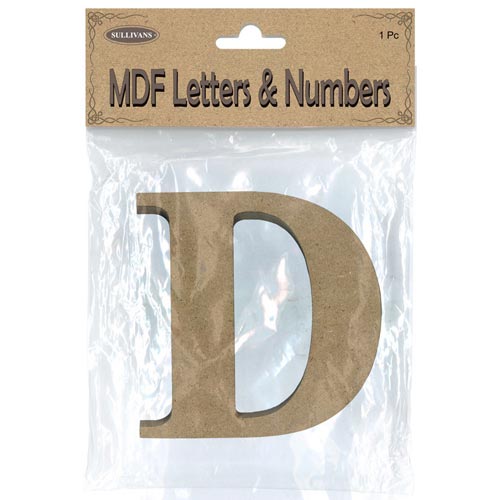 93903 Mdf Letter D 105mm