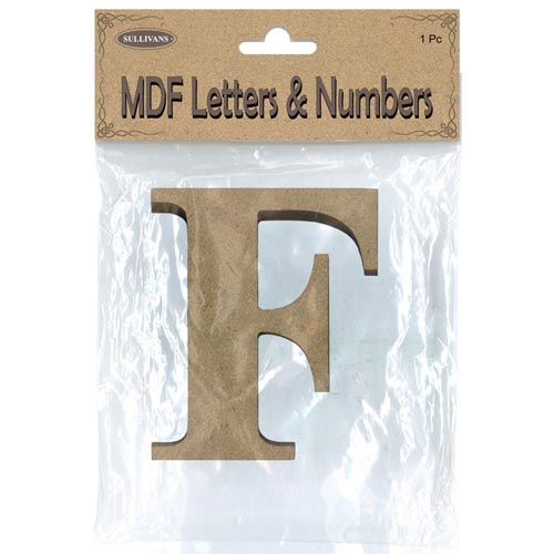 93905 Mdf Letter F 105mm
