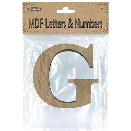 93906 Mdf Letter G 105mm