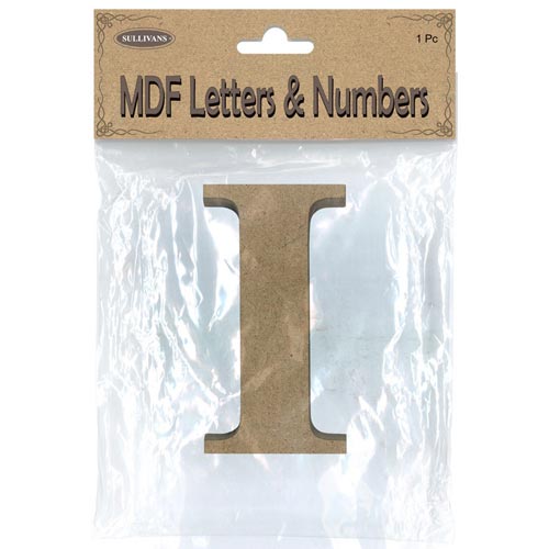 93908 Mdf Letter I 105mm