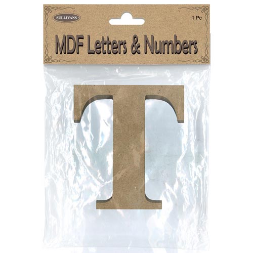93919 Mdf Letter T 105mm
