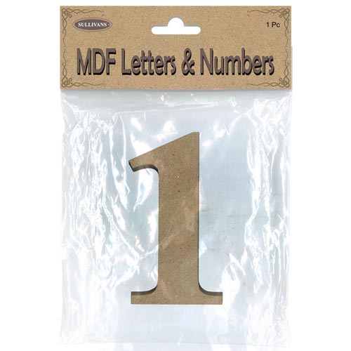 93928 Mdf Number 1 105mm