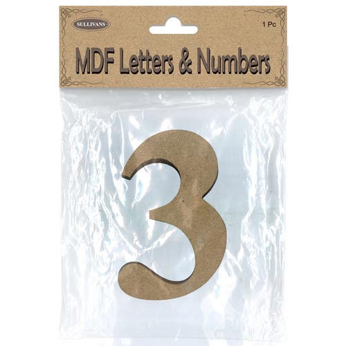 93930 Mdf Number 3 105mm