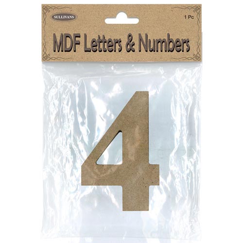 93931 Mdf Number 4 105mm