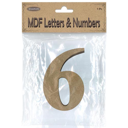 93933 Mdf Number 6 105mm