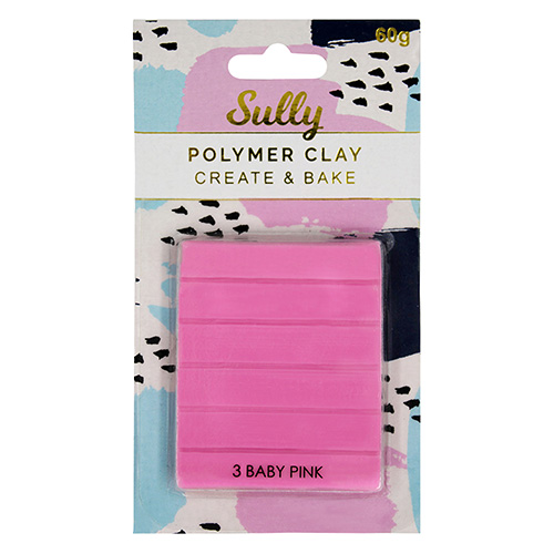 93939 Sully Polymer Clay - 60gm - Baby Pink