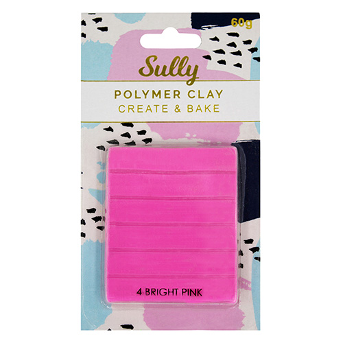 93940 Sully Polymer Clay - 60gm - Bright Pink