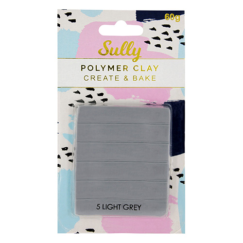 93941 Sully Polymer Clay - 60gm - Light Grey