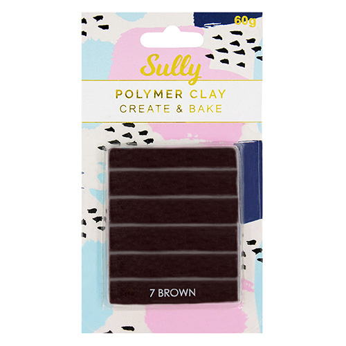 93943 Sully Polymer Clay - 60gm - Brown
