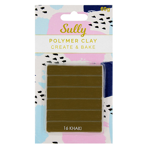 93952 Sully Polymer Clay - 60gm - Khaki