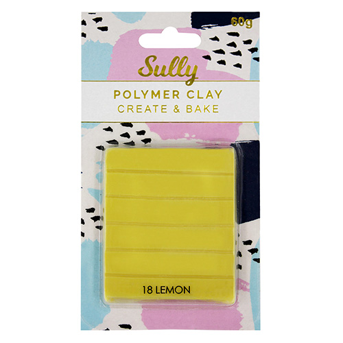 93954 Sully Polymer Clay - 60gm - Lemon