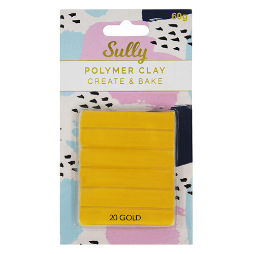 93956 Sully Polymer Clay - 60gm - Gold