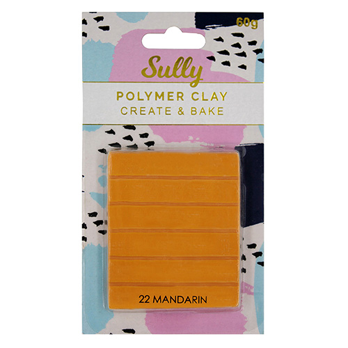 93958 Sully Polymer Clay - 60gm - Mandarin