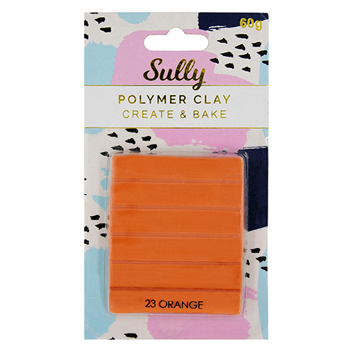 93959 Sully Polymer Clay - 60gm - Orange