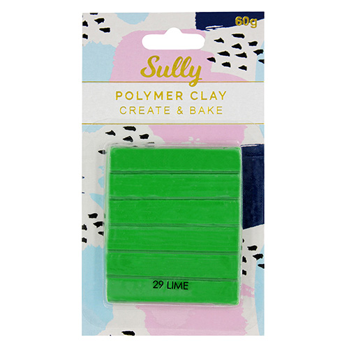 93965 Sully Polymer Clay - 60gm - Lime