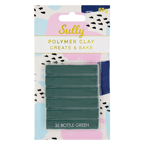 93968 Sully Polymer Clay - 60gm - Bottle Green