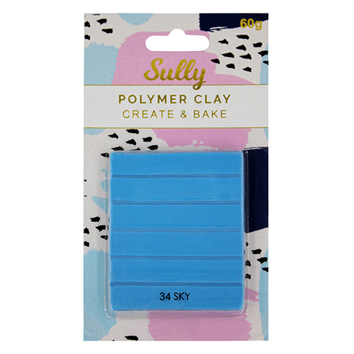 93970 Sully Polymer Clay - 60gm - Sky