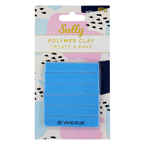 93971 Sully Polymer Clay - 60gm - Vivid Blue