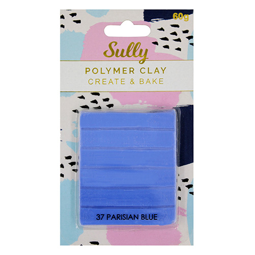 93973 Sully Polymer Clay - 60gm - Parisian Blue
