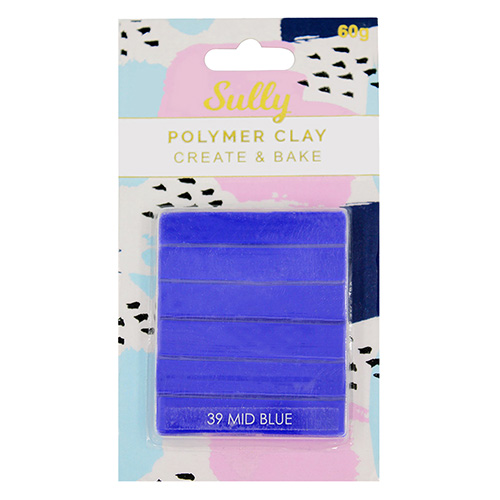93975 Sully Polymer Clay - 60gm - Mid Blue