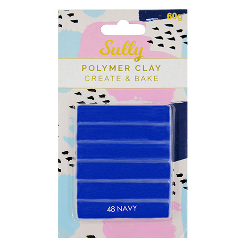 93984 Sully Polymer Clay - 60gm - Navy