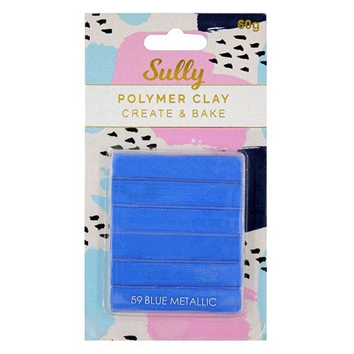 93995 Sully Polymer Clay - 60gm - Metallic Blue