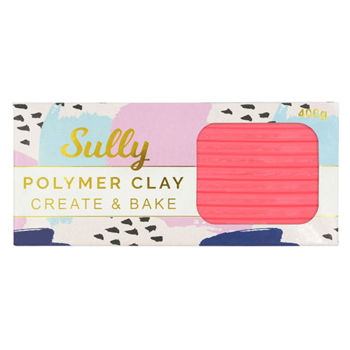 94017 Sully Polymer Clay - 400gm - Red