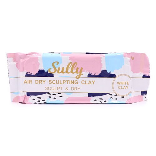94095 Sully Air Dry Clay 1kg - White