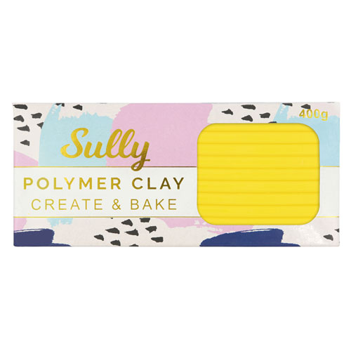 94097 Sully Polymer Clay - 400gm - Yellow