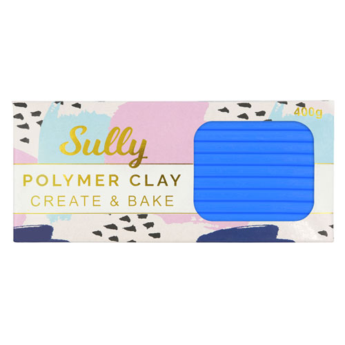 94098 Sully Polymer Clay - 400gm - Mid Blue