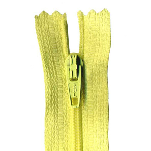 95052 Sullivans 15cm Nylon Dress Zipper - Lemon