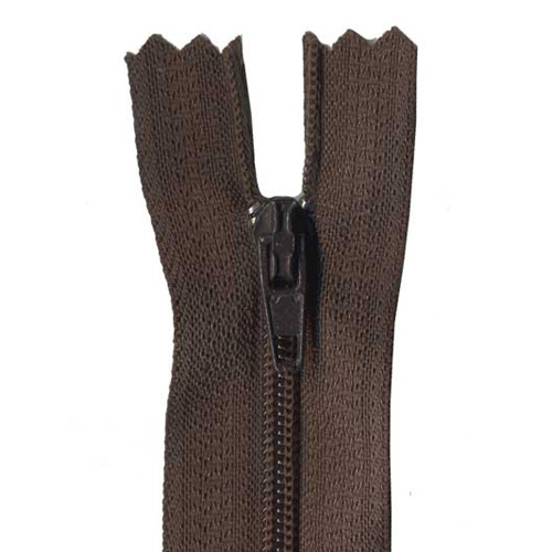 95086 Sullivans 15cm Nylon Dress Zipper - Chocolate