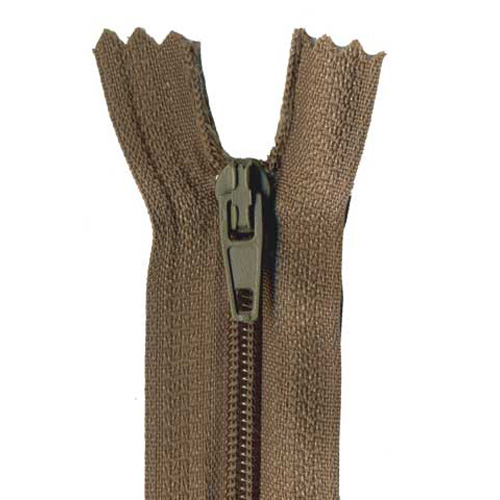 95533 Sullivans 50cm Nylon Dress Zipper - Mid Brown