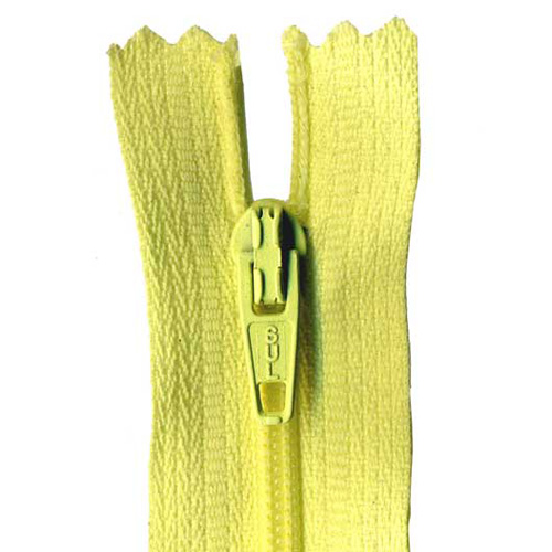 95552 Sullivans 55cm Nylon Dress Zipper - Lemon
