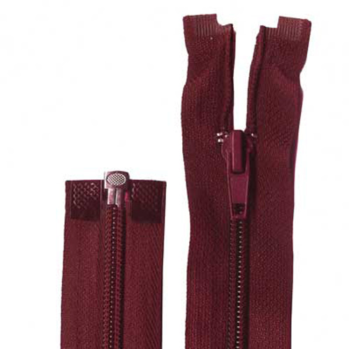 95719 Sullivans 35cm Open End Zipper - Maroon