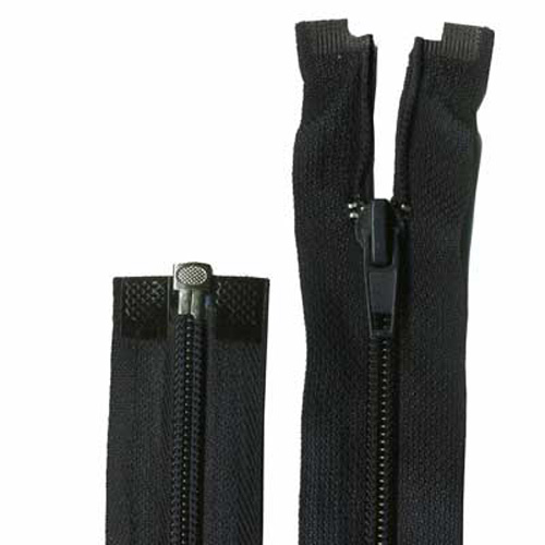 95724 Sullivans 35cm Open End Zipper - Black