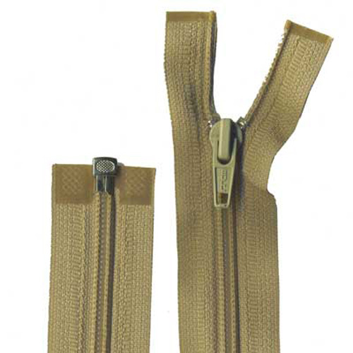 95739 Sullivans 40cm Open End Zipper - Beige