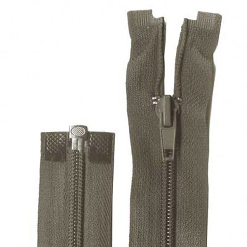 95740 Sullivans 40cm Open End Zipper - Grey