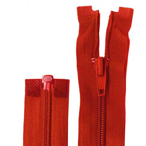 95743 Sullivans 40cm Open End Zipper - Atom Red