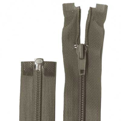 95757 Sullivans 45cm Open End Zipper - Grey