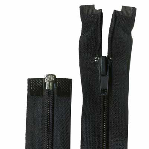 95792 Sullivans 55cm Open End Zipper - Black