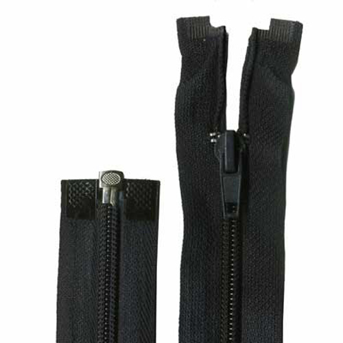95809 Sullivans 60cm Open End Zipper - Black