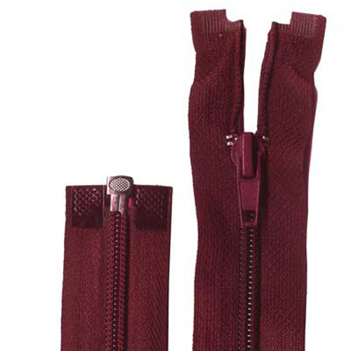 95821 Sullivans 65cm Open End Zipper - Maroon