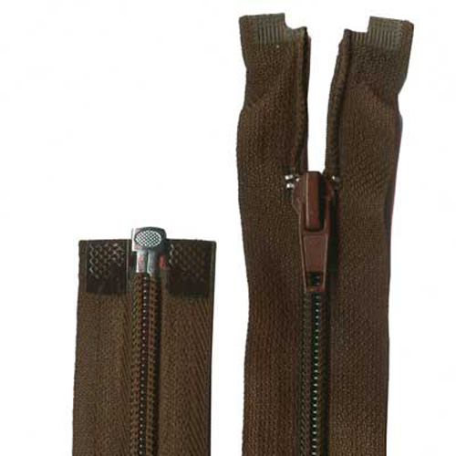95823 Sullivans 65cm Open End Zipper - Chocolate