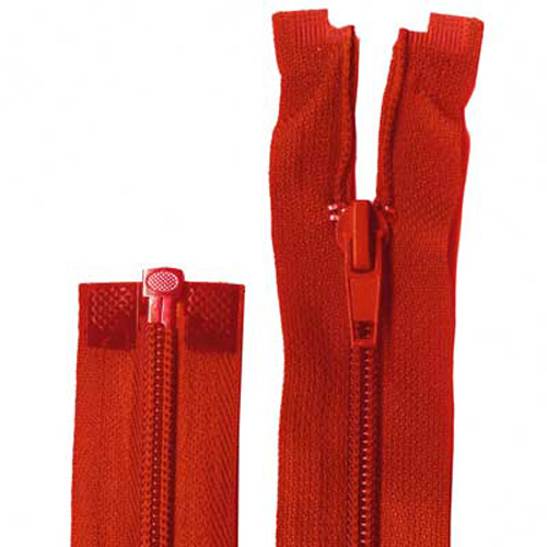 95828 Sullivans 65cm Open End Zipper - Atom Red